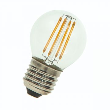 Bailey LEDlamp filament helder kogel E27 warmwit 2700K 4W 400lm dimbaar (80100041655)
