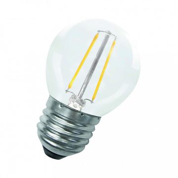 Bailey LEDlamp filament helder kogel E27 warmwit 2700K 2W 220lm (80100038373)