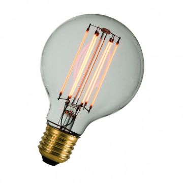 Bailey LEDlamp filament helder globe E27 warmwit 1800K 3W 180lm (80100036121)