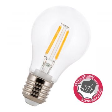 Bailey LED filament helder peer E27 2700K 4W 450lm IP44 (141887)