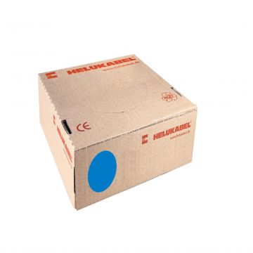 Helukabel VOBs draad 16mm2 (H07V2-K) 90°C blauw - per rol 100 meter (309016003)