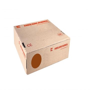 Helukabel VOBs draad 16mm2 (H07V2-K) 90°C bruin - per rol 100 meter (309016004)