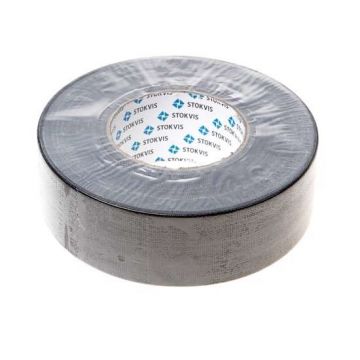 Stokvis duct tape 50mm x 50 meter zwart (CT010102)