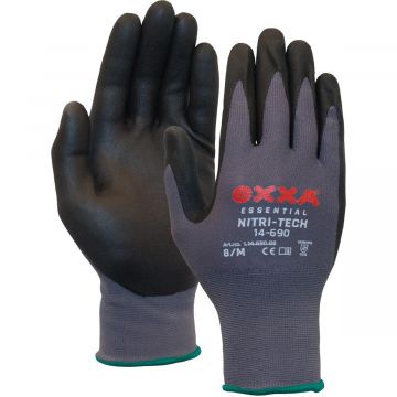 Barikos Nitri-Tech 14-690 nylon handschoen met nitril foam coating - maat 9 (11469009)