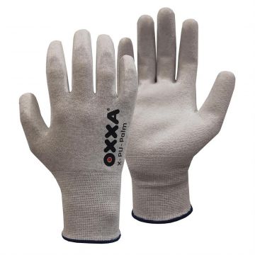 Barikos X-PU-Palm 14-103 ESD antistatische nylon handschoen met koolstofvezel - maat 9 (11410309)
