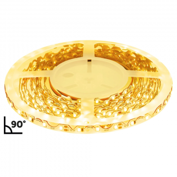 Yphix LED strip 12V warm wit 2700K 300 SMD 2835 LEDS 90° hoekstrip IP20 - 5 meter (50055095)