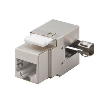 CAT6 STP Keystone Connector - Toolless Angled (DS-KC-STP6-TL-A)
