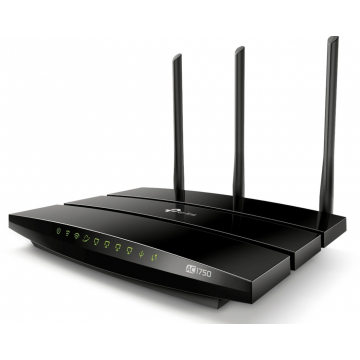 TP-LINK AC1750 WiFi router 450Mbps op 2.4GHz-band + 1300Mbps op 5GHz-band (Archer A7)