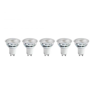 Bailey LED lamp PAR16 GU10 4.5W 350lm warm wit 2700K dimbaar - 5 stuks (144930)