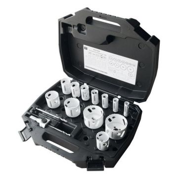 Mandrex klokborenset Bi-metaal SpeedXcut M42 MHSD1003A, 19mm-76mm zesk.11, 15-delig (MHSD1003A)