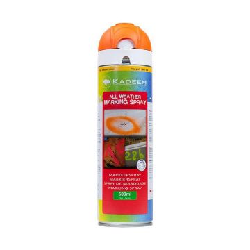 Kadeem markeerspray Tijdelijk 600ml Oranje (359040)