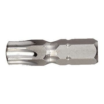 Wekador bit torx TX20 25mm 1/4" impact torsion con - set van 10 stuks (BTX25-1/4NR20 torsio)