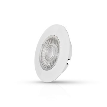 INTERLight inbouwspot dimbaar rond wit 4W 260lm 2700K Ø65mm - zaagmaat Ø58mm IP44 (IL-CB4K27W)