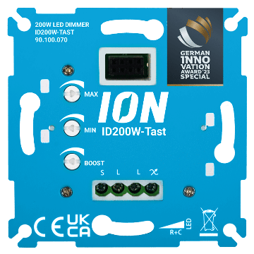 ION industries universele LED tastdimmer comfort 0,3-200W (ID200W-TAST)