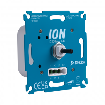 ION industries universele LED Zigbee (Hue compatible) draaidimmer 0,3- 200W (ID200W-ZIGB)