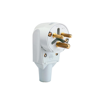 ABB stekker fornuis 2P+A 16A haaks - grijs (ABBKIM600783)