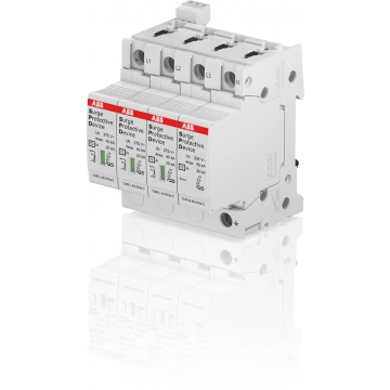 ABB Componenten overspanningsbeveiliging type 2 3-polig+nul (2CTB815704R0800)