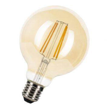 Bailey LED lamp filament goud globe E27 8W 710lm 2200K dimbaar (142588)