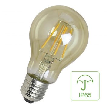 Bailey LED lamp filament peer goud peer E27 4W 350lm niet dimbaar IP65 (142432)