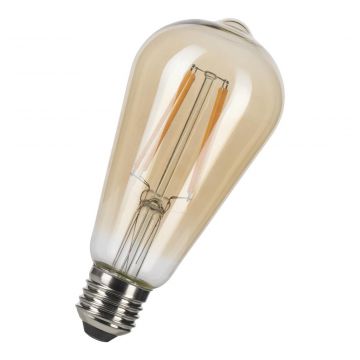 Bailey LED lamp filament goud ST64 E27 8W 710lm 2200K dimbaar (143051)