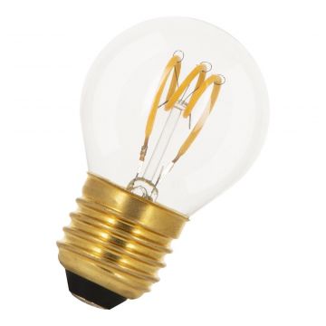 Bailey LED lamp filament spiraled helder kogel E27 3W 190lm 2200K dimbaar (143620)