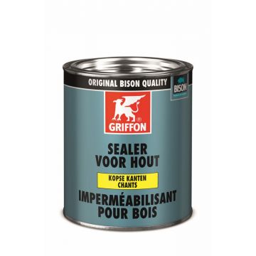 GRIFFON Wood Sealer voor afdichten hout kopse kanten - blik 750 ml - transparant (6302542)