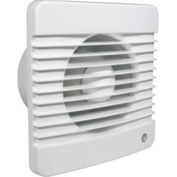Siku inbouwventilator met timer wandmontage Ø100mm 95m3/h (598641)