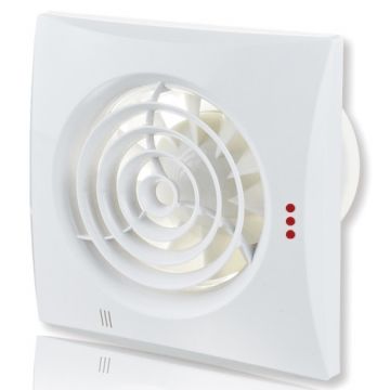 Siku ventilator inbouw Quiet 25dB 97 m³/h - wand/plafondmontage Ø100mm (30410)