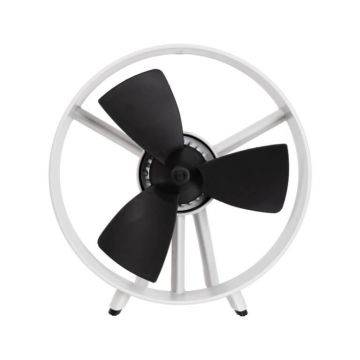 Eurom tafelventilator aanraakveilig 18W - grijs/zwart (385052)