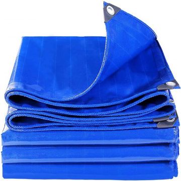 Konvox dekkleed afdekzeil 100 gram 4x6m - blauw (VPML1400-2303)