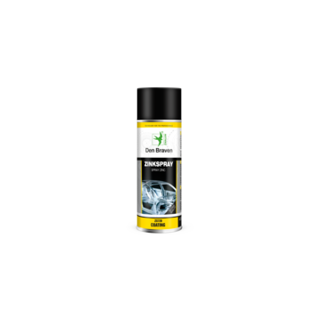 Den Braven Zwaluw zink spray voor beschermlaag metaal - spuitbus 400ml - aluminium (12009728)