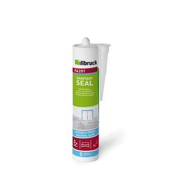 illbruck sanitairkit siliconenkit bouwkit - koker 310ml - trijs (FA201)