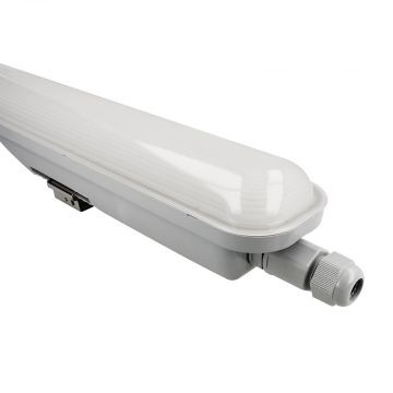 Yphix LED waterdicht armatuur met sensor 46W koel wit 4000K 150cm IP65 (50504154)