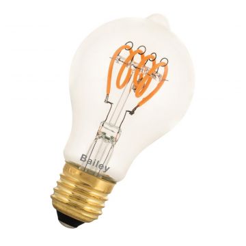 Bailey LED lamp filament spiraled helder peer E27 3.2W 190lm 2200K dimbaar (145009)