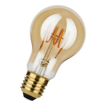 Bailey LED lamp filament spiraled goud peer E27 4W 350lm 2200K niet dimbaar - met sensor (145769)