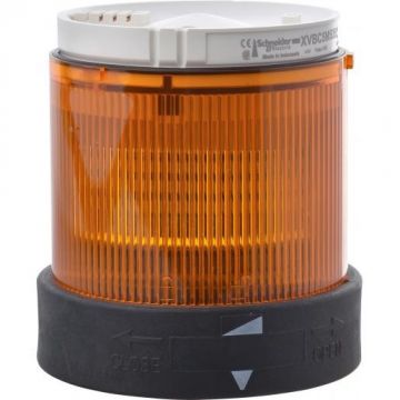 Schneider Electric Harmony XVB lens voor signaaltoren 24V AC/DC - oranje (XVBC2B5)