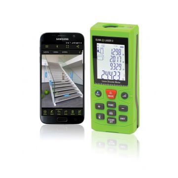 Elma Sagab laser afstandsmeter met bluetooth 0-80 meter (S-ELMA Laser 3)