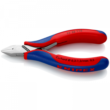 KNIPEX elektronica zijkniptang met spitse kop 115mm (7732115)