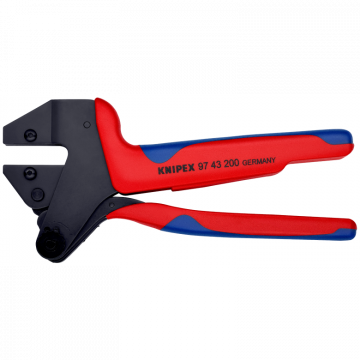 KNIPEX krimp-systeemtang zonder inzet 200mm (9743200A)