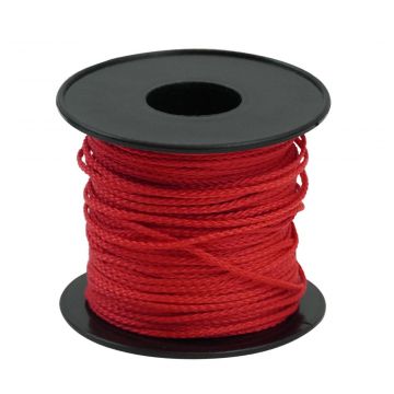 Melkmeisje metselkoord polyprop 1mm rood per rol 50 meter (MM897000)