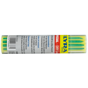 Lyra Dry reservestiftjes per 12 stuks - blauw/groen/wit (4499402)