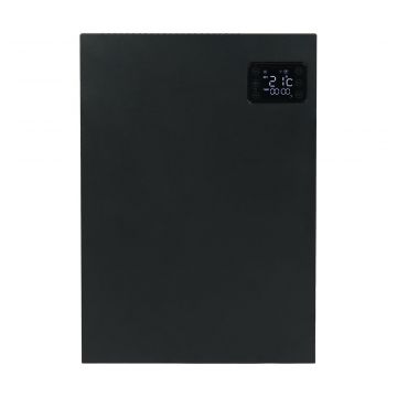 Eurom alutherm sani convectorkachel voor badkamer 800W, met WiFi en app - zwart (361025)