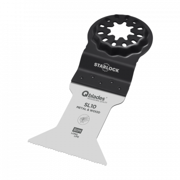 Qblades multitool zaagblad Bi-metaal 44x55mm Starlock SL10
per stuk (QBL382653)