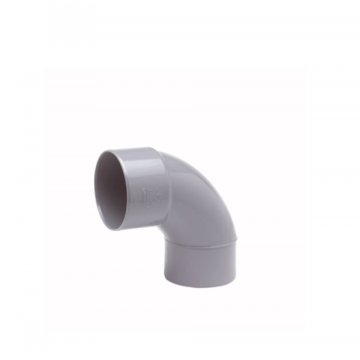 Wavin Wadal PVC bocht 90° mof-spie lijm 32mm - grijs (3101103009)