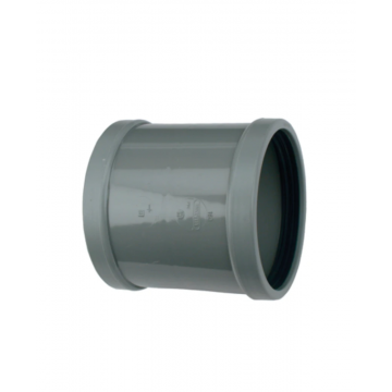 Wavin Wafix PVC steekmof manchet SN8 110mm - grijs (1110011000)