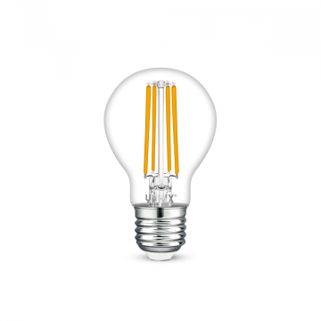Yphix LEDlamp filament helder peer E27 8W 806lm warm wit 2700K dimbaar (50510408)