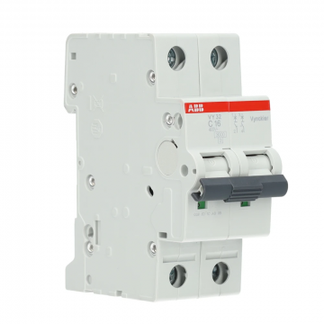 ABB Vynckier automaat 2-polig 16A C-curve (2CDS232089R0164)