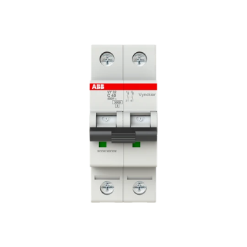 ABB Vynckier automaat 2-polig 40A C-curve (2CDS232089R0404)