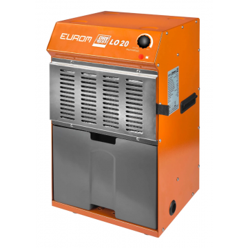 Eurom bouwdroger luchtontvochtiger LO20 20L/24u 360W (372359)