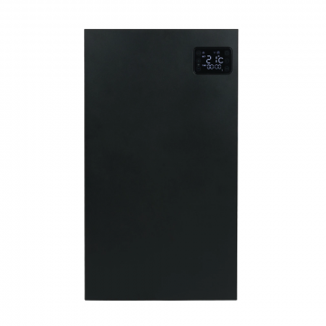 Eurom alutherm sani elektrische kachel voor badkamer 1200W met wifi en app - zwart (361094)